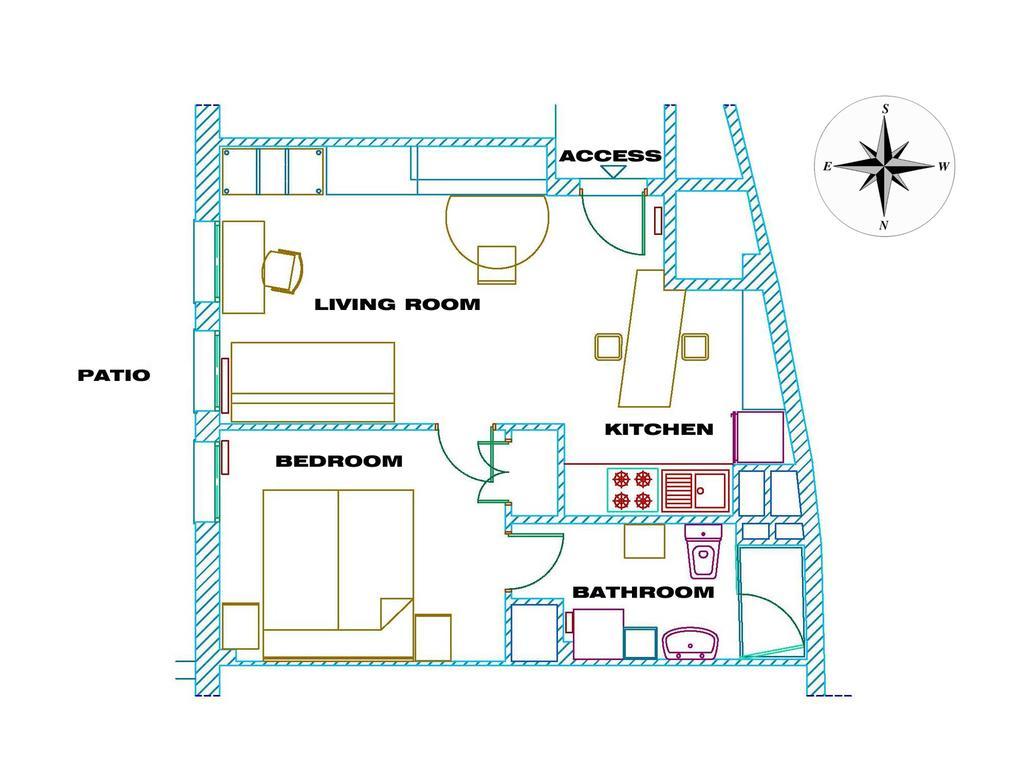 Apartment Olivar Madrid Ruang foto